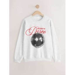next Sweat-shirt disco Gris XXL (FR 54-56)