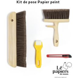 Le papiers de ninon - Kit de Pose Essentiel 4 outils de professionnel multicolore OS
