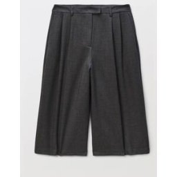 MONOPRIX Bermuda uni contenant du coton 42