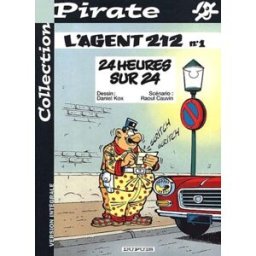 bd pirate : l'agent 212, tome 1 : 24 heures sur 24 raoul cauvin dupuis