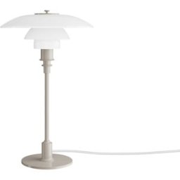 Louis Poulsen - Lampe de table PH - Beige - Verre soufflé bouche - Designer Poul Henningsen