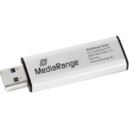 Mediarange Clé Usb Mr919 256gb Silver / Black One Size unisex