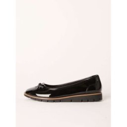 Friends Like These Friends Like These Ballerines plates confortables en similicuir verni Noir EU 38 (UK 5 W)