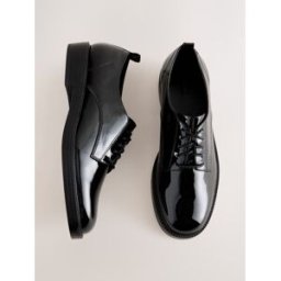 Next Chaussures à lacets habillées Forever Comfort en cuir Noir EU 39 (UK 6)