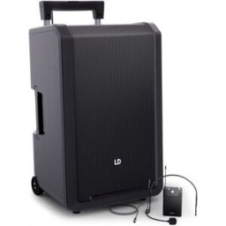 LD Systems ANNY® 12 BPH B6 - Enceinte de sonorisation 12″ portable Bluetooth® alimentée - Haut-parleur actif sans fil