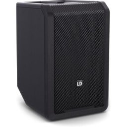 LD Systems ANNY® 8 - Enceinte de sonorisation portable Bluetooth® avec batterie rechargeable et table de mixage, noir scène - Haut-parleur actif...