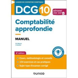 DCG 10, comptabilité approfondie : manuel : réforme 2026 Marie-Pierre Mairesse, Arnaud Desenfans Dunod