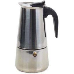 MAXY Cafetière Italienne Ita, Infuseur À Café De 9 Tasses, 450 Ml En Acier.