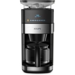 Cafetière Filtre Krups Grind Aroma Km8328 Automatique 1,25 L Programmable Café en Grains et Moulu