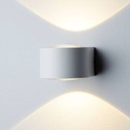 LOOM DESIGN Frey applique murale LED IP65 2x6W blanc, blanc, Aluminium, Moderne, Applique Murale