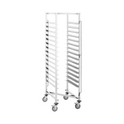 Chariot porte-plateaux - 15 niveaux - 150 kg