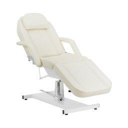 Fauteuil d'esthétique - 180 x 58 x 66 - 76 cm - 200 kg - beige