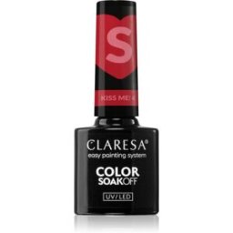 Claresa SoakOff UV/LED Color Kiss Me vernis à ongles gel teinte 4 5 g