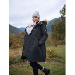 Seraphine Parka de maternité Seraphine Premium 3-en-1 Noir FR 40 (EU 38)