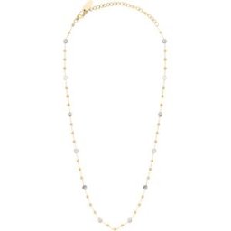 Hollywood Boulevard - Collier en plaqué Or jaune & Labradorite bleu OS