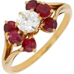 Gemme-les-bijoux Bague rubis 0.78