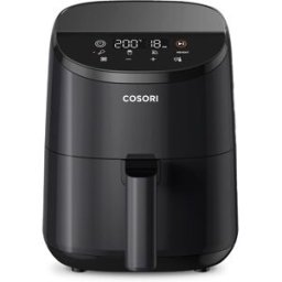 COSORI Air Fryer 70-205℃ 4-en-1 Friteuse Sans Huile 2l,idéal Pour Les Collations,faciles À Croustillants,97% D'huile En