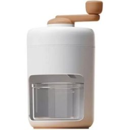 INF Broyeur à Glace Manuel à Manivelle - Broyeur Portable avec Lame en Acier Inoxydable 420