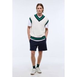 MONOPRIX Short de tennis uni molleton en coton BIO GOTS XL