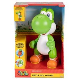 Jakks Let's Go Yoshi figurine 30cm électronique - Super Mario