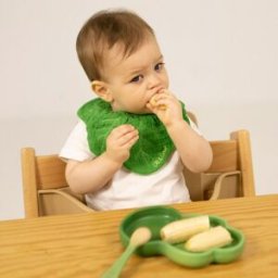Oli & Carol Set repas bébé assiette et cuillère Kendall la salade