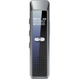 YONIS Dictaphone Portable Écran Oled Mémoire 4gb Enregistrement 30h Batterie 160mah