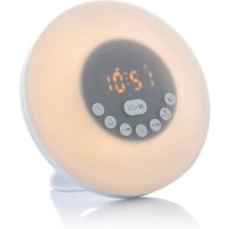 Réveil Matin Rechargeable Avec Enceinte Sunrilk Innovagoods