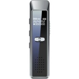 YONIS Dictaphone Portable Avec Écran Oled Mémoire 16gb Enregistrement Continu 30h