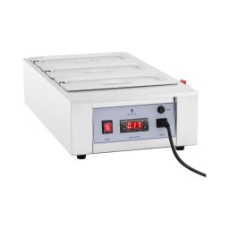 Tempéreuse à chocolat - 3 x 3,2 l - 100 °C max. - Royal Catering