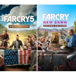 Kinguin Far Cry 5 Gold Edition + Far Cry New Dawn Deluxe Edition Bundle EU Ubisoft Connect CD Key