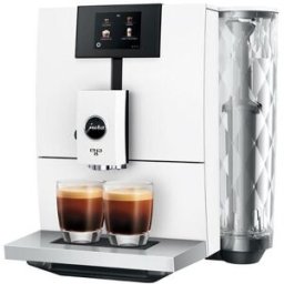 Expresso Broyeur Jura Ena 8 Full Nordic White Touch Screen - MaxiCoffee