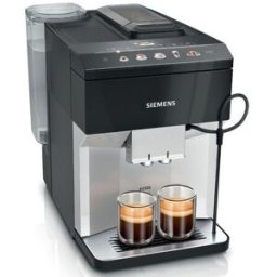 Expresso Broyeur Siemens Eq.500 Tp515r01 Silver Noir - MaxiCoffee
