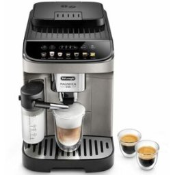 delonghi Expresso Broyeur De'Longhi Magnifica Evo Feb 2981.tb Lattecrema Titanium - MaxiCoffee