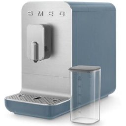 Expresso Broyeur Smeg Bcc13sbmeu Système Lait - Bleu Orage - MaxiCoffee