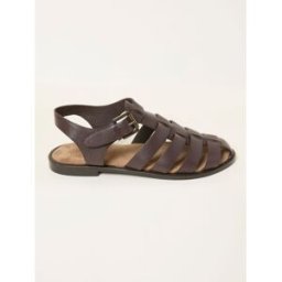 Fat Face FatFace Leather Fisherman Sandal Brun EU 40 (UK 6.5)