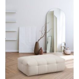 Atelier del Sofa - Pouf Cady beige - 120x80x42 cm OS