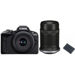 Canon Kit EOS R50 18-45 + 55-210 mm + batterie