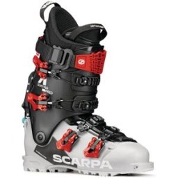 Chaussures de ski de randonnée SCARPA 4-Quattro Pro LE (Silver Gray Rosso Corsa) Homme 300