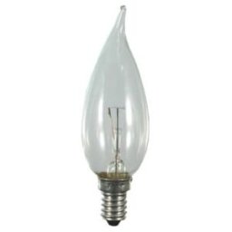 Scharnberger+Hasenbein Bougie d'allumage anti-rafales 35x100mm 230V 25W E14 clair ; S+H (40851)