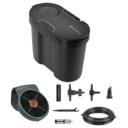 Kit d'arrosage solaire AquaBloom GARDENA, réservoir d'eau inclus (13301-20)