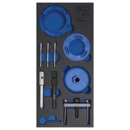 Insert de servante d'atelier 1/3 : Coffret de calage pour Jaguar, Land Rover, Ford, Citroën 2.0, 2.2, 2.4, 3.2 diesel Kraftmann ; BGS technic (9010)
