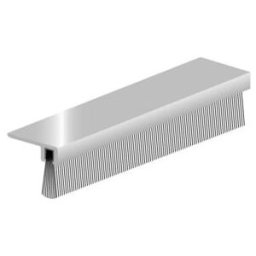 ELLEN Joint de seuil de porte IBS 90-18 incliné alu argent, H16xL1000, P12,5 ; Elton (0308202)