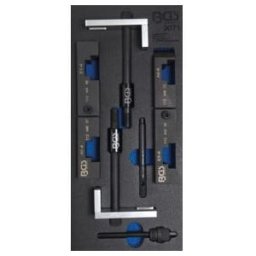 Insert de servante d'atelier 1/3 : Coffret de calage pour BMW / Land Rover V8 BGS ; BGS technic (9071)