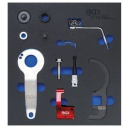 BGS Insert de servante d’atelier 2/3 : Jeu d’outils de réglage du moteur pour BMW et MINI, 1.5 & 2.0 L Diesel ; BGS technic (6775)
