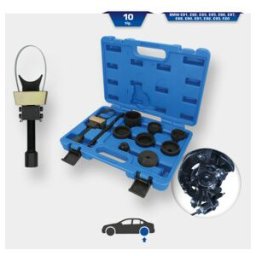 Brilliant Tools Jeu d’outils bras longitudinal, pour essieu arrière BMW, 10 pcs pour E81, E82, E83, E85, E86, E87, E88, E90, E91, E92, E93, F20 (BT672200)