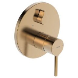 Hansa HANSAVANTIS Kit de montage prêt Mitigeur bain encastré, levier à broche, bronze brossé (8260906781)