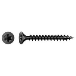 Spax Vis à tête fraisée T-STAR+ 4,5 x 20 noir zingué HP (1191040450203)