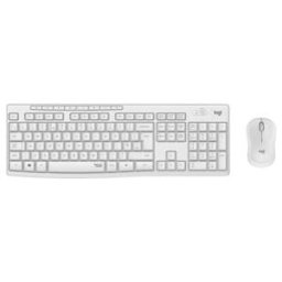 Logitech Set clavier/souris SilentTouch sans fil MK295 blanc (920-009819)