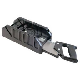 Stanley Boîte à onglets PVC 350mm avec scie à dos (1-19-800)