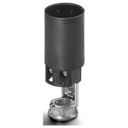 Houben Douille E14 pour bougies noir, 85 mm, perçage 10 mm 109814 (109814)